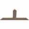 Ekena Millwork Portland Smooth Timber Gable Bracket, Douglas Fir, 48"W x 24"H x 1 1/2"D x 5 1/2"F, 12/12 Pitch GBW048X24X0206POR00SDF - alternate 5